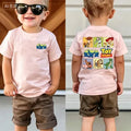 2026 Short Sleeve Anime T-Shirt for Kids Boys Girls Cartoon Toy Story Summer Fashion Top Casual Street Sweatshirt boys and girls