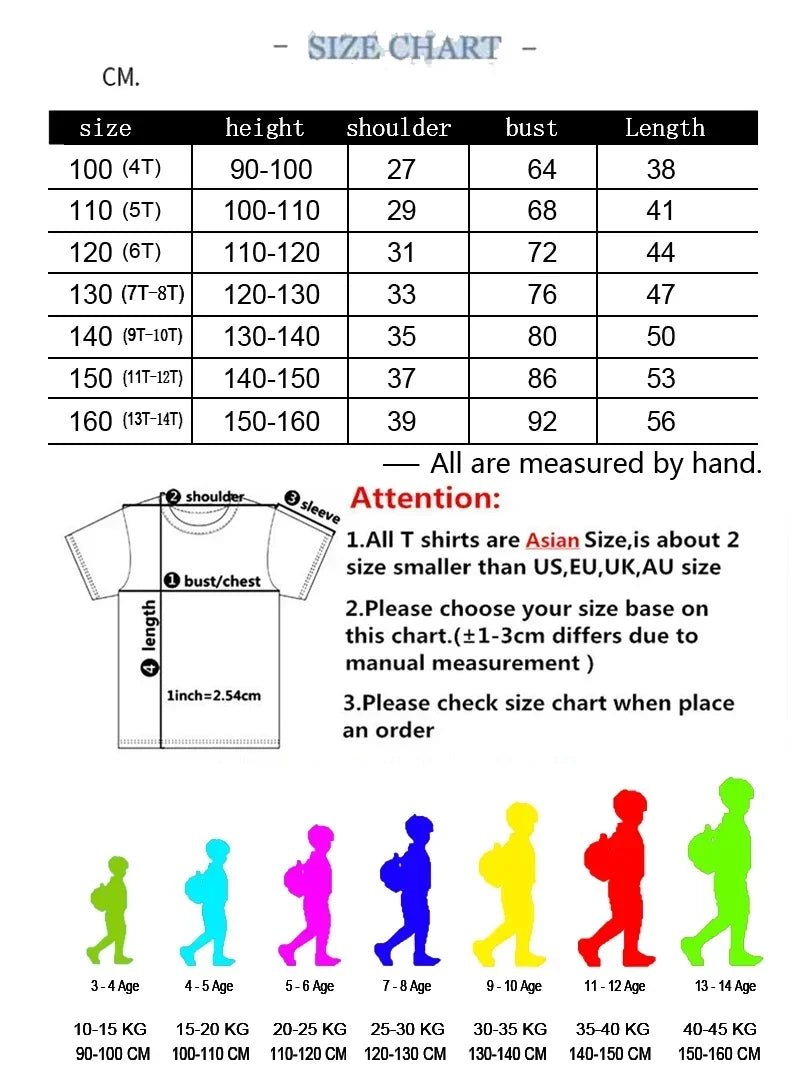 2026 Short Sleeve Anime T-Shirt for Kids Boys Girls Cartoon Toy Story Summer Fashion Top Casual Street Sweatshirt boys and girls